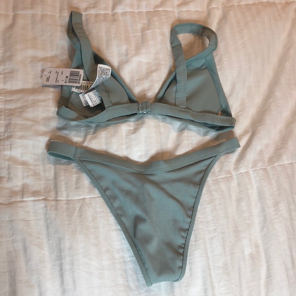 NWT Forever 21 Ribbed Bikini - Picture 5 of 8